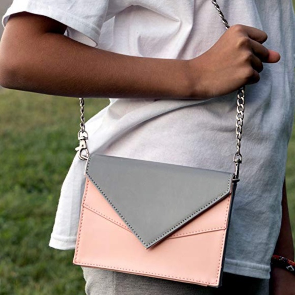 S. the Widow Handbags - WESLEY Color Block Mini Crossbody Bag